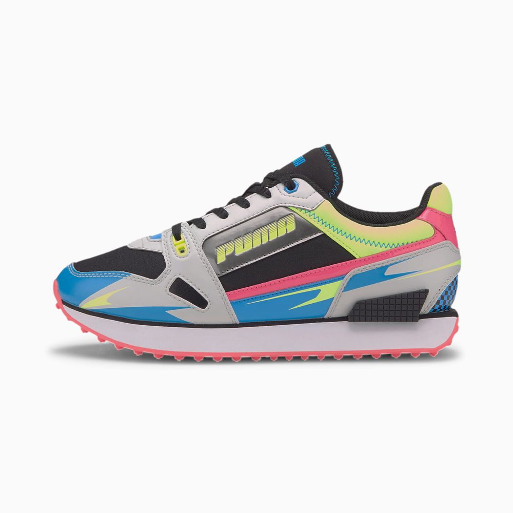 Puma Mile Rider Sunny Getaway Női Sportcipő - Sárga/Szürke ( Hungary - UPRCL4087 )